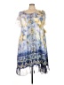 One World Tie-dye Blue Casual Dress Size 3X - photo 1