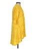 Utsa 100% Viscose Yellow Long Sleeve Blouse Size S - photo 4