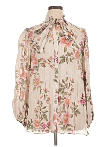 City Chic 3/4 Sleeve Blouse (view 1)