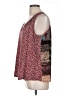 One September 100% Polyester Red Sleeveless Blouse Size L - photo 5