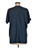 Seven7 Blue Short Sleeve Top Size M - photo 2