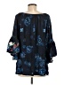 Johnny Was 100% Viscose Blue 3/4 Sleeve Blouse Size M - photo 2