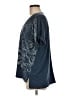 Seven7 Blue Short Sleeve Top Size M - photo 5
