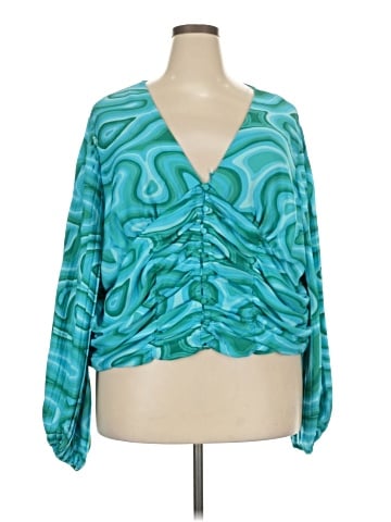 Ashley Stewart 3/4 Sleeve Blouse (view 1)