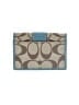 Coach 100% Leather Blue Leather Wallet One size - photo 2