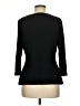 St. John Black 3/4 Sleeve Top Size M - photo 2