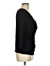 St. John Black 3/4 Sleeve Top Size M - photo 4