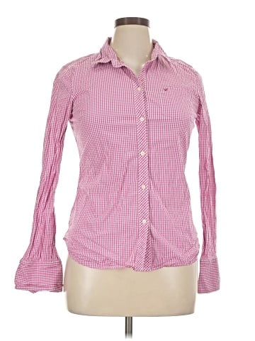 American Eagle Outfitters Long Sleeve Button-Down Shirt (view 1)