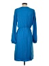 Brigitte Bailey 100% Polyester Solid Blue Casual Dress Size S - photo 2