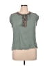 DR2 100% Rayon Green Sleeveless Blouse Size XL - photo 1