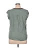 DR2 100% Rayon Green Sleeveless Blouse Size XL - photo 2