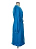 Brigitte Bailey 100% Polyester Solid Blue Casual Dress Size S - photo 4