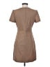 Theory Solid Tan Casual Dress Size 4 - photo 2