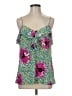 Glam 100% Polyester Green Sleeveless Blouse Size M - photo 1