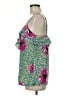 Glam 100% Polyester Green Sleeveless Blouse Size M - photo 5
