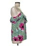 Glam 100% Polyester Green Sleeveless Blouse Size M - photo 4