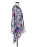 Milly 100% Polyester Blue Kimono Size XXS - photo 4
