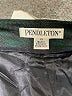 Pendleton 100% Virgin Wool Plaid Green Wool Pants Size 12 - photo 4