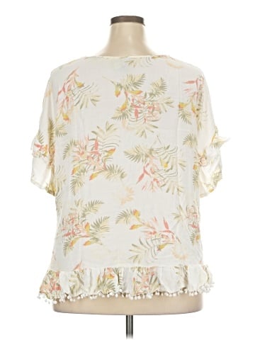 American Rag Cie Short Sleeve Blouse (view 2)