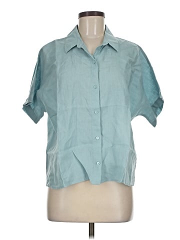 Eileen Fisher Short Sleeve Blouse (view 1)