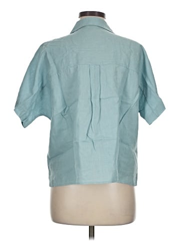 Eileen Fisher Short Sleeve Blouse (view 2)