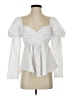 Akira White 3/4 Sleeve Blouse Size S - photo 1