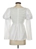 Akira White 3/4 Sleeve Blouse Size S - photo 2
