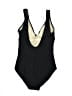 It Figures! Graphic Red Black One Piece Swimsuit Size 10 - photo 2