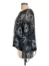 Alfani Black 3/4 Sleeve Blouse Size L - photo 5