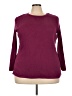 Woman Within Burgundy Pullover Sweater Size 22 (1X) - photo 1