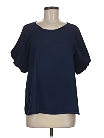 Umgee Short Sleeve Blouse (view 1)