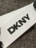 DKNY 100% Polyester Graphic Stripes Ombre White Pink Casual Dress Size 2 (petite) - photo 9