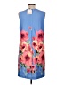 Anne Klein Floral Blue Casual Dress Size 10 - photo 2