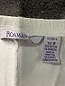 Roaman's Solid White Active Pants Size 22 (1X) - photo 4