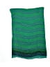 Stella & Dot 100% Viscose Stripes Green Scarf One size - photo 2