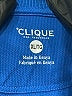 Clique 100% Polyester Blue Short Sleeve Polo Size XL - photo 7