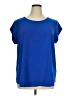 Chico's Blue Short Sleeve Blouse Size XL (3) - photo 1