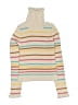 Tommy Bahama Stripes Ivory Turtleneck Sweater Size 7 - 8 - photo 1