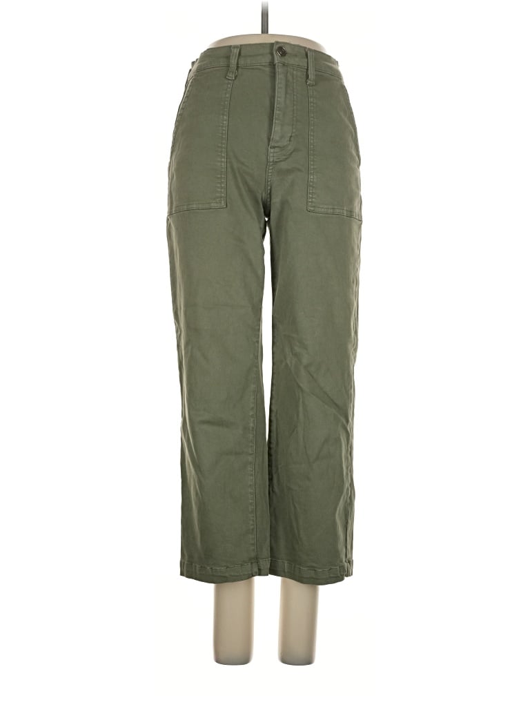 Pre-owned Studio Blue Cargo Pants In Green
