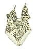 Aerie Animal Print Gold One Piece Swimsuit Size M - photo 1