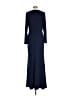 Betsy & Adam Solid Blue Cocktail Dress Size 12 - photo 2