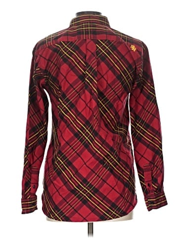 Tommy Jeans Long Sleeve Button-Down Shirt (view 2)
