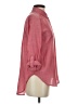 Bongo 100% Cotton Red 3/4 Sleeve Button-Down Shirt Size S - photo 4