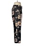 J.Crew Collection Floral Black Silk Pants Size 8 - photo 4