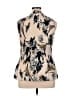 DKNY Tan Sleeveless Blouse Size XL - photo 2