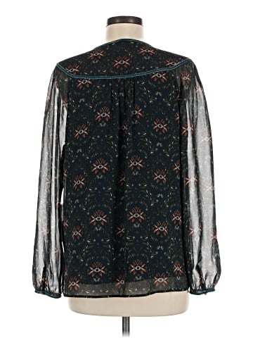 Pale Sky Long Sleeve Blouse (view 2)