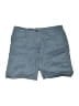 L.L.Bean Solid Blue Cargo Shorts Size 8 - photo 1
