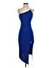 Hello Molly 100% Polyester Blue Cocktail Dress Size 4 - photo 1