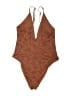 Aerie Paisley Brown One Piece Swimsuit Size S (estimated) - photo 2