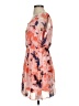 Iz Byer 100% Polyester Print Pink Casual Dress Size XS - photo 5